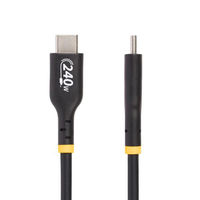 USB-Cケーブル　2m　USB 2.0　240W　PD 3.1対応　ブラック（直送品）