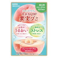 カネカQ10果実グミ　ジューシーピーチ味　40g 4個 カネカ食品 グミ　キャンディ