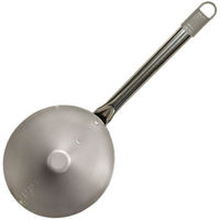 コンヨ ステンレス陣笠ひしゃく 短柄370mm 15593 1本（直送品）