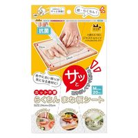 サッと取り出してすぐ使える 抗菌 らくちんまな板シート カット不要 Mサイズ 24×20cm 1セット（1個（20枚入）×5）錦尚金