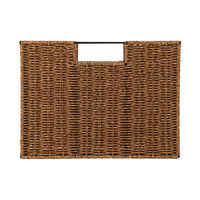 ナカバヤシ ラタンスタイル ファイルボックス RSS-FB01BR 1箱(12個入)