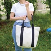 カクセー ベーシックモノクロ保冷温バッグ ホワイト 5067 1個（直送品）