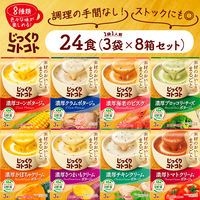 【選べる８種】じっくりコトコト濃厚ポタージュバラエティセット24食（3食入箱タイプ）