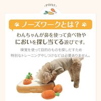 ノーズワーク わんパクっ！にんじん畑 1個 シンセーインターナショナル 犬用 おもちゃ