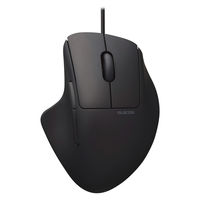 マウス 有線 静音マウス 5ボタン+チルト Mサイズ 黒 M-SH30UBSKBK エレコム 1個