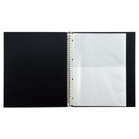 リヒトラブ Collel　ギャラリークリヤーブック Ａ4 ブラック N463ー24 1冊