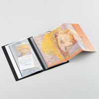 リヒトラブ Collel　リーフレットファイル  ブラック N466ー24 1冊