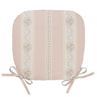 川島織物セルコン モアレストライプ シートクッション LN2713 45×43cm ピンク LN2713_98P 1枚（直送品）