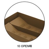 柳井紙工 食品箱 和菓子ケース 15810 ともえ 10 4525241121629 1セット(100枚入)（直送品）