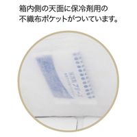 柳井紙工 食品箱 キャリーデコケース キャリーデコ 保冷ホワイト150 4.5 4525241125795 1セット(100枚入)（直送品）