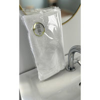 薄手の白タオル/「温泉に」のシールを貼っています/木綿地付き180匁=約56g 401004-1P-onsen-240 1箱(240個入)（直送品）