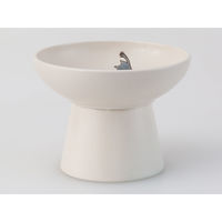 西海陶器 neko フードボウル 灰 25503 1個（直送品）