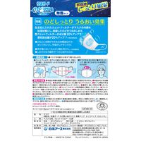 白元アース ＜大容量＞快適ガードのど潤いぬれマスク 無香タイプ ふつうサイズ　乾燥対策　立体マスク 1箱（15セット入）