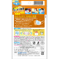 白元アース 快適ガード　のど潤いぬれマスク ゆずレモンの香り ふつうサイズ　乾燥対策　立体マスク 1袋（3セット入）