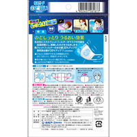 白元アース 快適ガード　のど潤いぬれマスク 無香タイプ ふつうサイズ　乾燥対策　立体マスク　1袋（3セット入）