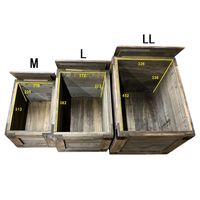 ダンデライオン A梱包BOX(金具無し)LL ライトオーク 10114 1個（直送品）