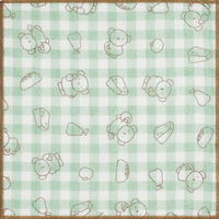 ボリス かや織りふきん 約30×30cm 台拭き おでかけボリス 1パック（3枚入）オカトー