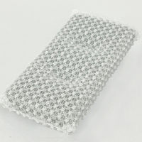 キッチンスポンジ Ag+ 銀抗菌 ネットスポンジ キズつけにくい つぶつぶネットが汚れをかき落とす グレー 1個 東和産業