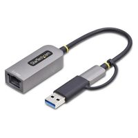 Startech.com LANアダプター USB-C&A 1ポート 10 100M 1 2.5Gbps U2GA-USB-C-ETHERNET 1個