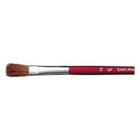 サクラクレパス 画筆馬毛 プラ軸 平型 平筆 14号 フック袋入り UF14-P 1セット(1個×5)（直送品）