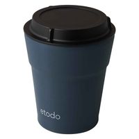 天馬 タンブラー 蓋付き 250ml etodo ステンレス ネイビー 408915 1個（直送品）