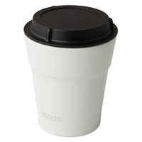 天馬 タンブラー 蓋付き 250ml etodo ステンレス ライトグレー 408917 1個（直送品）