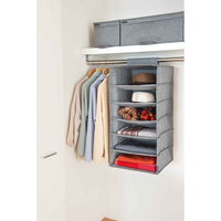 天馬 吊下げ収納 L ハンギングラック フィッツファブリック 幅42×奥行40×高さ80cm 419836 1個（直送品）