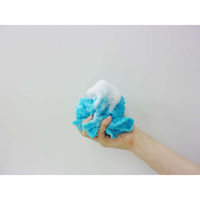 オーエ ボディタオル ポコ泡ボディタオル かため 420106 1個（直送品）