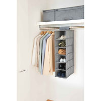 天馬 吊下げ収納 S ハンギングラック フィッツファブリック 幅22×奥行40×高さ80cm 419834 1個（直送品）