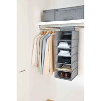 天馬 吊下げ収納 M ハンギングラック フィッツファブリック 幅32×奥行40×高さ80cm 419835 1個（直送品）