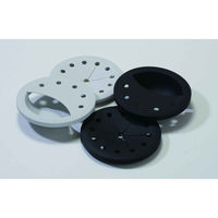 排水口カバー TOUCH シリコーンWATER 排水カバー 直径13.4cm用 14.5cm用 15cm用 グレー 438363 1個（直送品）