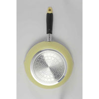 パール金属 フライパン 22cm IH対応 目盛り付き ふっ素加工 イエロー 438132 1個（直送品）