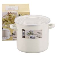 パール金属 保存容器 5.8L ストリーム ホーローストックポット 20cm 439159 1個（直送品）