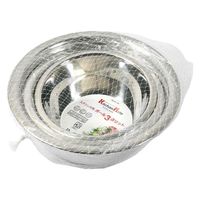 パール金属 ボウル 3点セット 16cm 18cm 22cm ステンレス製 キッチンメイト 451649 1個（直送品）