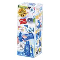 パール金属 水筒 600ml キッズチャージャー ダイレクトボトル ポーチ付き ブルー 459335 1個（直送品）