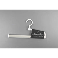 サワフジ ハンガー スラックスハンガーEX 1段 スノーホワイト 463330 1個（直送品）