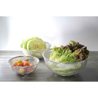 パール金属 ザル 18cm ステンレス製 ベーシスライン 467951 1個（直送品）