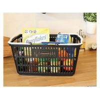 錦化成 エコブラックバスケット10 4904121633146 1個（直送品）