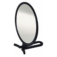 メリー 折立式ハンドミラー ブラック 4979149347009 1個（直送品）