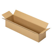 【140サイズ】現場のチカラ 1100×800カゴ台車積載向けダンボール 1段：3箱 902×238×205mm 1セット（100枚） オリジナル