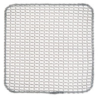 びっくりフレッシュ びっくり抗菌糸で作った メッシュクロス 食器洗い 水だけでも汚れが落ちる グレー 日本製1セット（1枚×5）サンコー