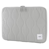 パソコンケース 14インチ オニオンステッチ キルティング 衝撃吸収 グレー BM-IBQTO14GY エレコム 1個