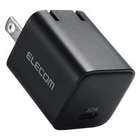 USB充電器 タイプC PD 30W PPS USB-C ×1 小型 ブラック EC-AC10230BK エレコム 1個