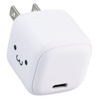 USB充電器 タイプC PD 30W PPS USB-C×1 小型 軽量 しろちゃん EC-AC7830WF エレコム 1個（直送品）