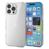 iPhone16 Pro Max ケース ハイブリッド 衝撃吸収 極限保護 クリア PM-A24DHVCKKCR エレコム 1個（直送品）