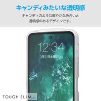 AQUOS sense9 SH-53E ケース ハイブリッド 軽量 クリアホワイト PM-S244TSLAFCWH エレコム 1個（直送品）