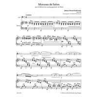 カリヴォダ:サロン小品 Op.230 (FAGOTT / PIANO) ACC1033 1冊（直送品）