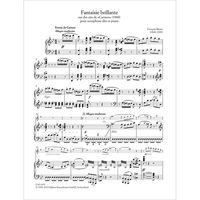 KUNZELMANN(クンツェルマン出版) フランソワ・ボルヌ:カルメン幻想曲 (SAX/PIANO) GM1633 1冊（直送品）