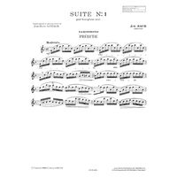 HENRY LEMOINE(アンリ・ルモアンヌ出版) バッハ/ロンデックス:組曲 第一番 (SAX SOLO) HL24054 1冊（直送品）