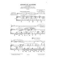 シューマン:アダージョとアレグロ (SAX(CLARINET)/PIANO) HL26744 1冊（直送品）